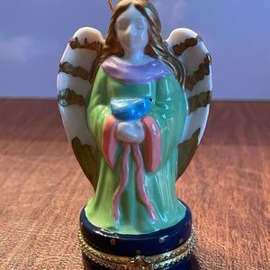 Limoges style Angel